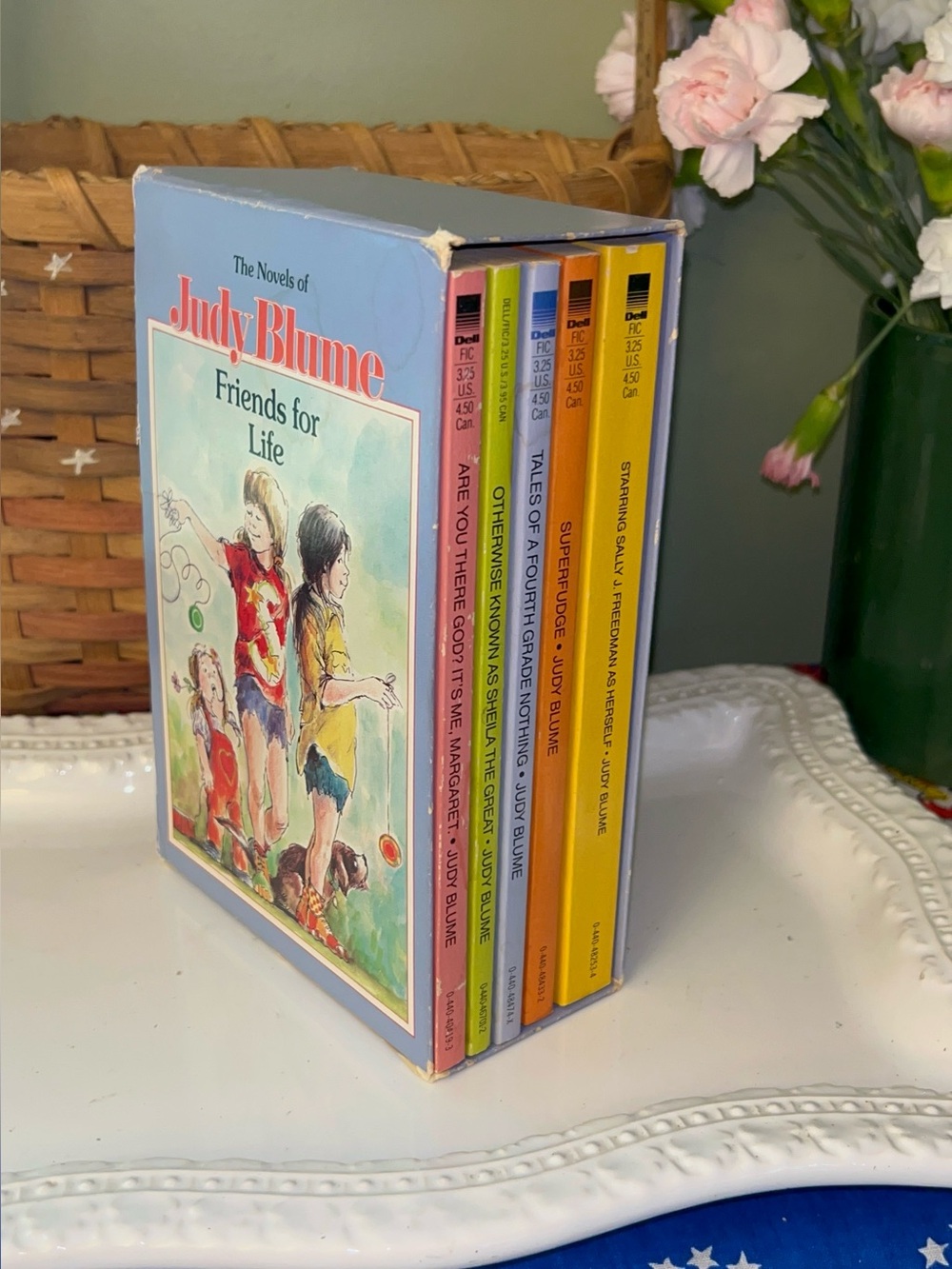 Vintage 1986 Paperback Box Set-The Novels of Judy Blume: Friends for Life